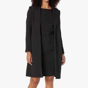 Black comfortable 2 PC dress suit
